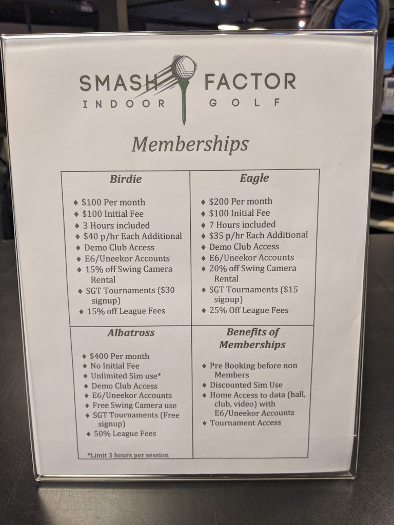Smash Factor Indoor Golf - review
