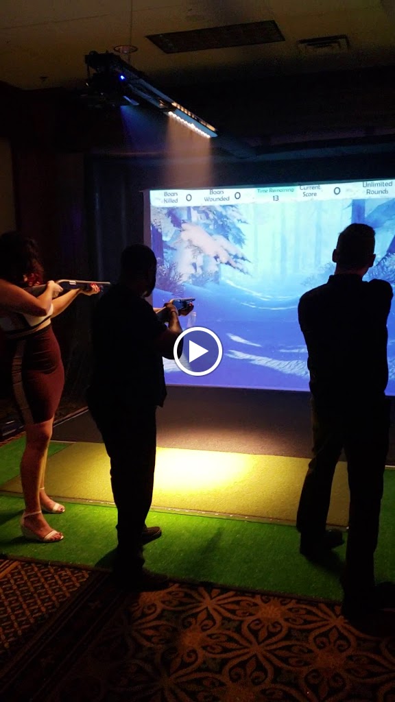 BURTON MANOR GOLF & GAME SIMULATOR - Golf Hunting Shooting Football Baseball Bocce Dodgeball - gallery