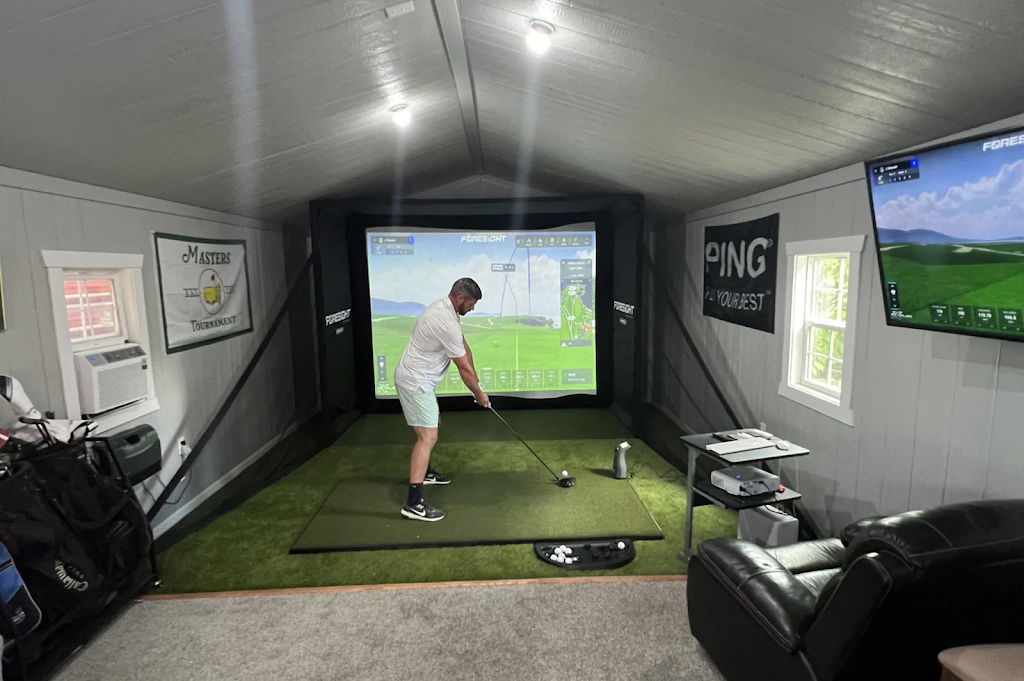 Backyard Golf Simulator - gallery