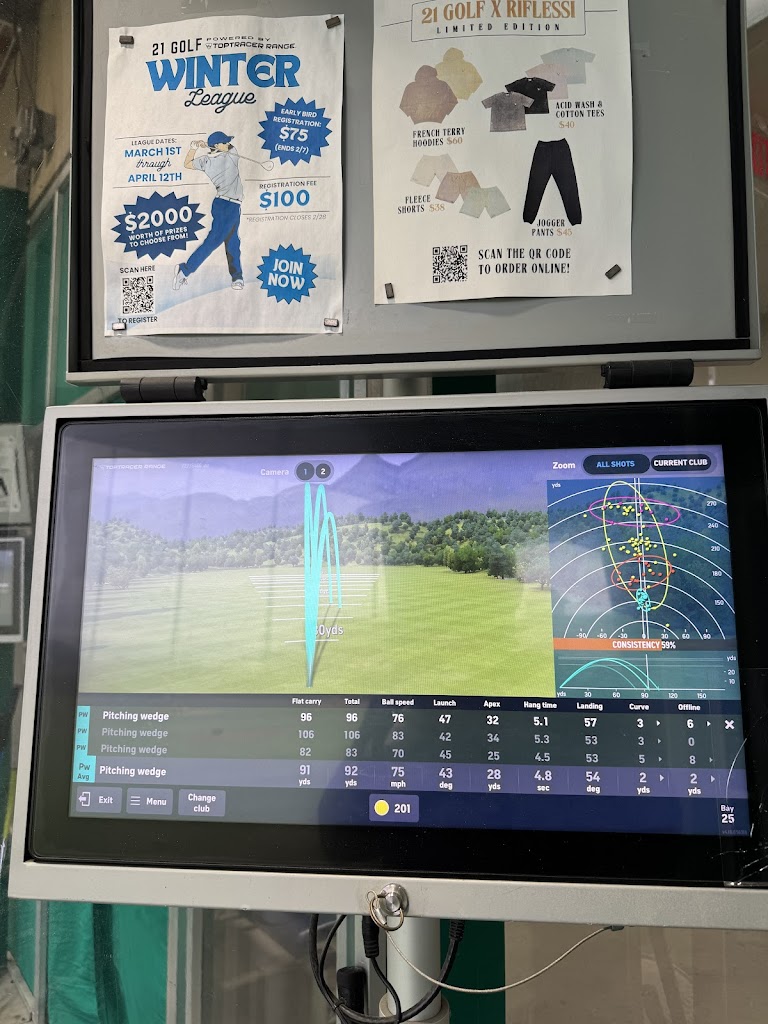 21 Golf Range Powered by Toptracer - review