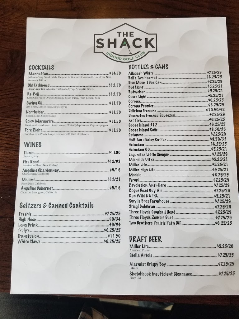 The Shack Indoor Golf Club - review