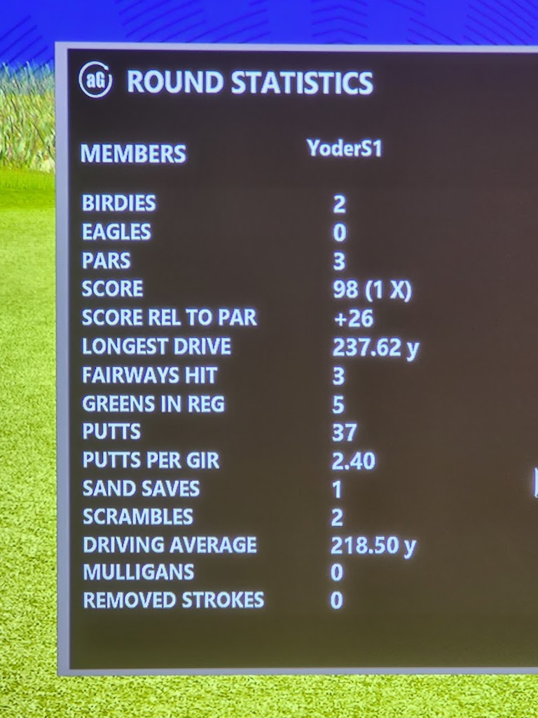 Swing Center Indoor Golf - review