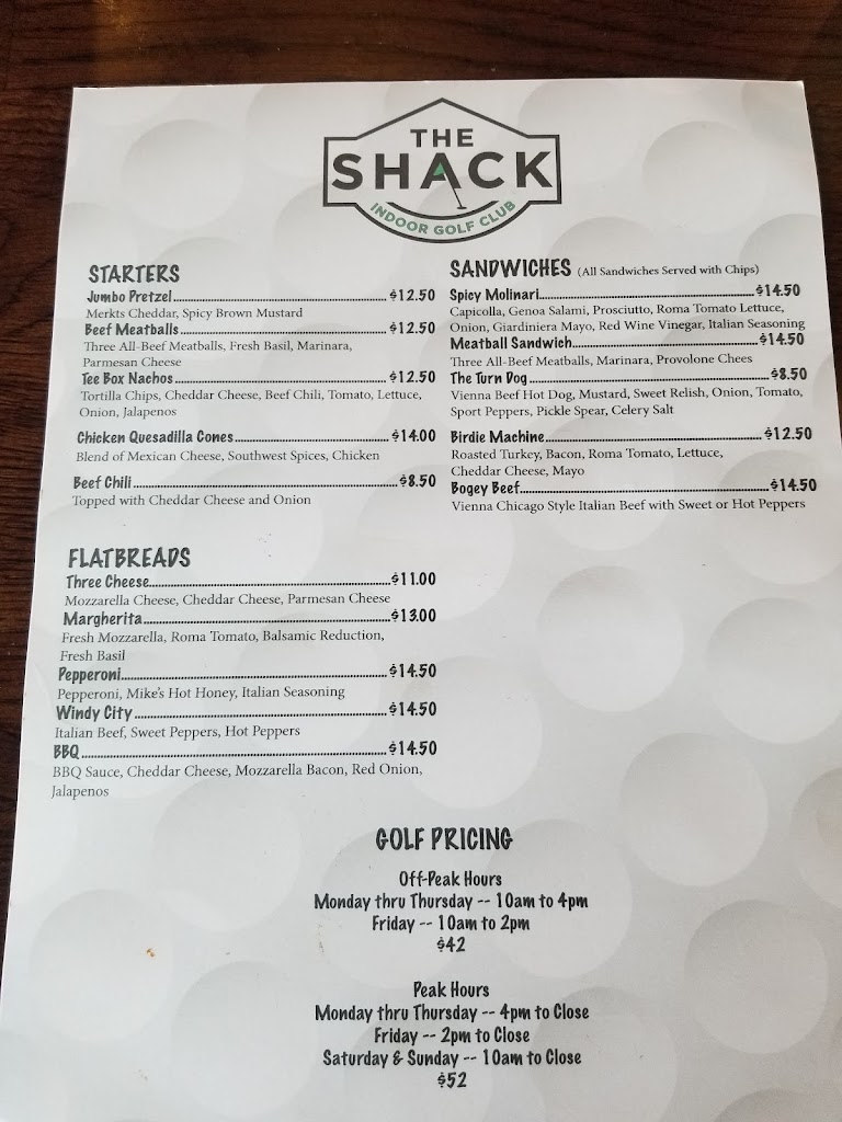 The Shack Indoor Golf Club - review