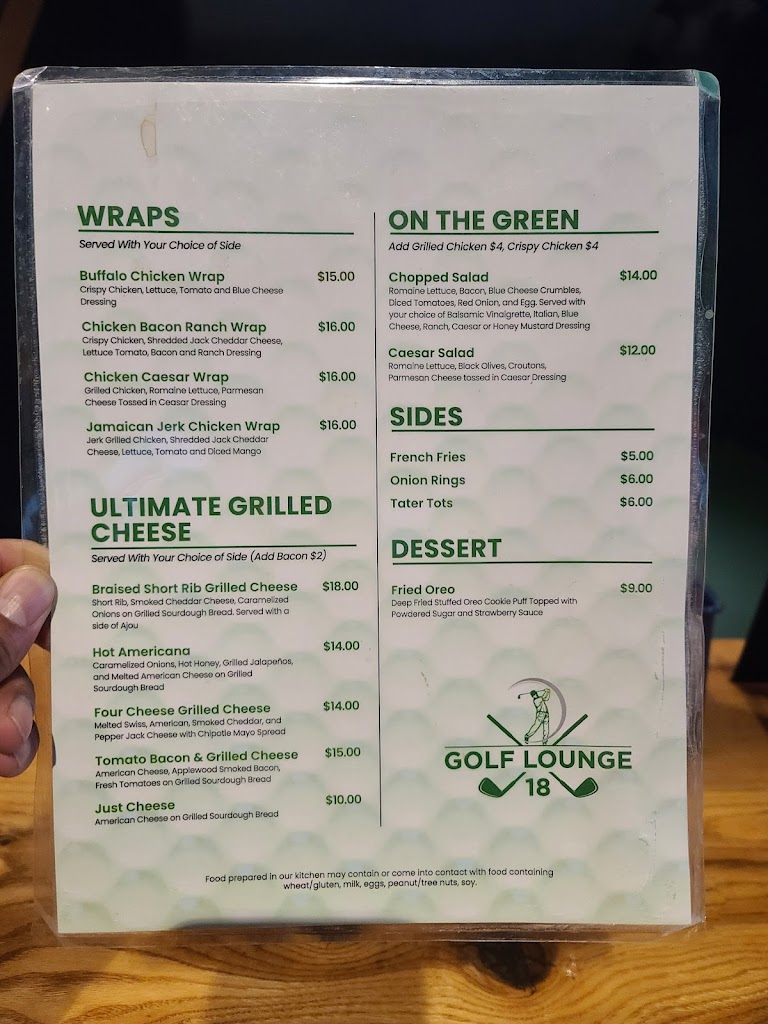 Golf Lounge 18 - review