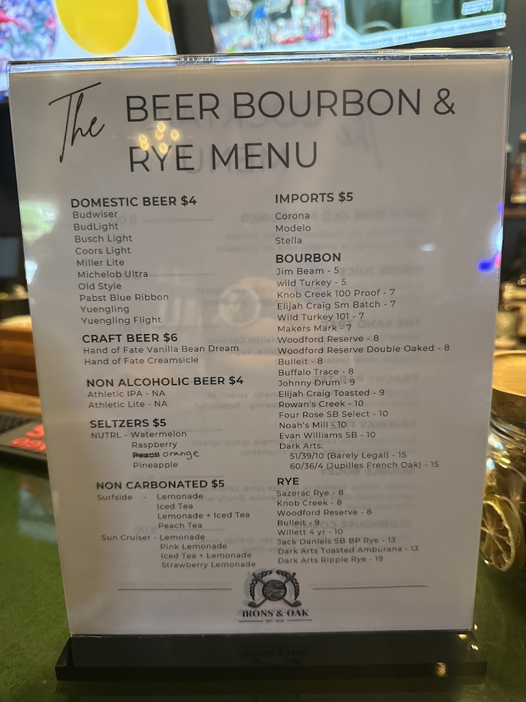 Irons & Oak - review