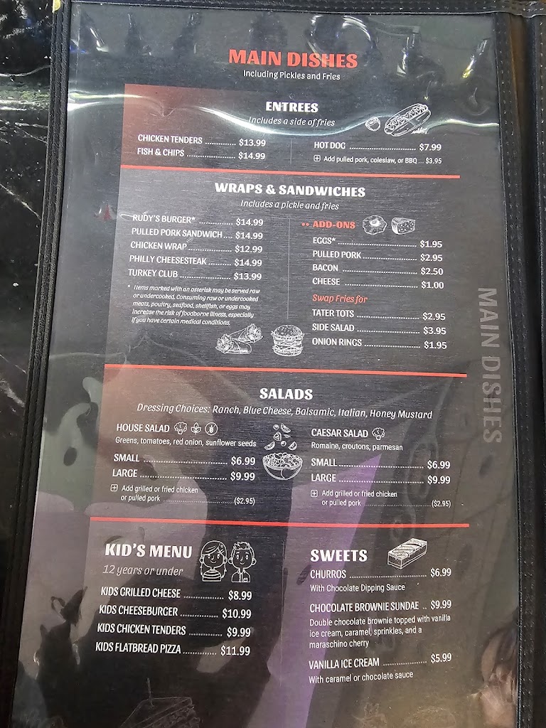 Rudy's Golf and Sports Bar - review